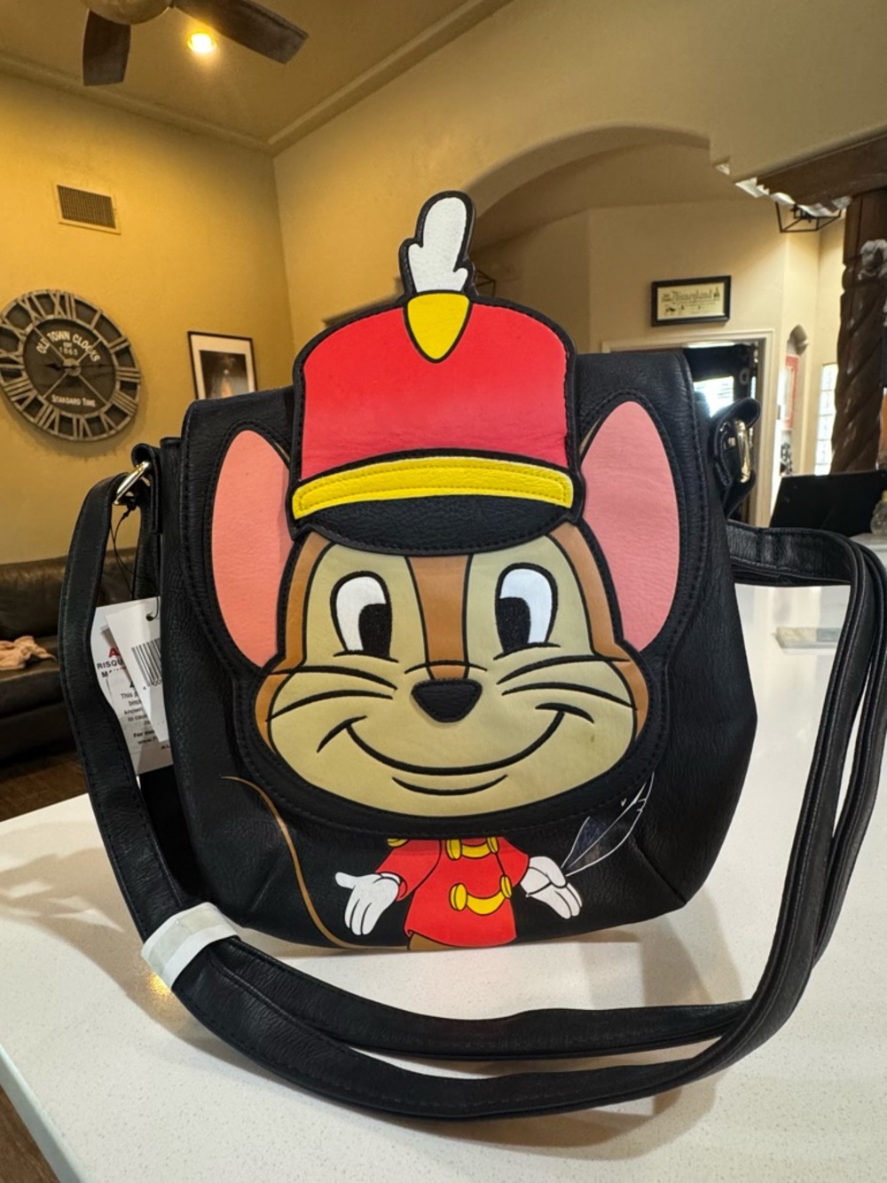 Disney Parks Loungefly Timothy From Dumbo Crossbody Purse